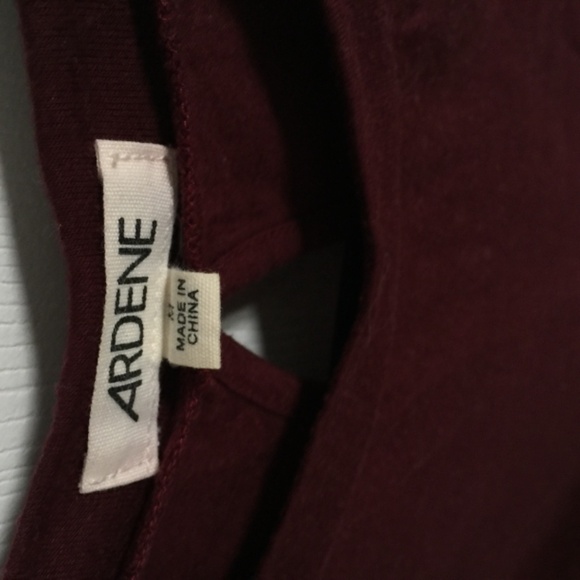 Maroon Burgundy Halter Neck Top - Picture 4 of 6